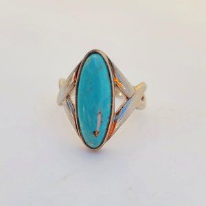 Turquoise & Sterling Ring by Relios